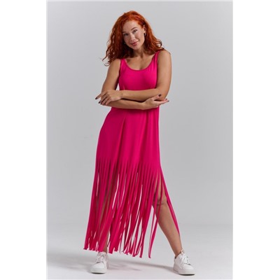 7488 Платье женское (Малиновый)