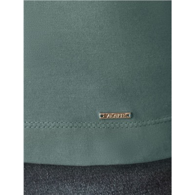 Топ из премиального хлопка с эластаном