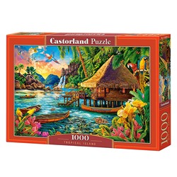 Пазлы 1000 "Тропический остров"