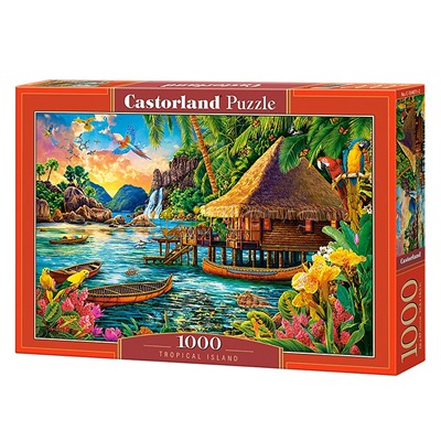 Пазлы 1000 "Тропический остров"