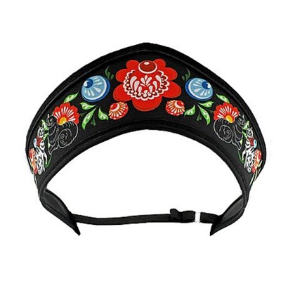 Ободок-кокошник "Русские промыслы" черный с регулир.рез 77778 Centrum