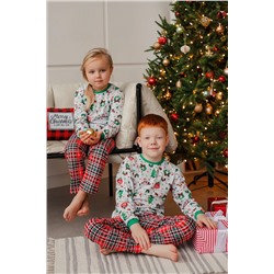Детская пижама с брюками новогодняя НАТАЛИ, 1070590