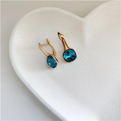 Серьги с кристаллами Swarovski