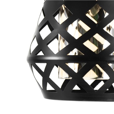 Светильник BayerLux «Ковальце» 3хЕ27 40 Вт черный 33×33×35-120 см