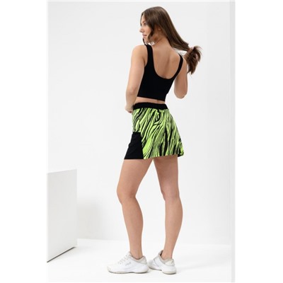 Костюм 67075 (Черный_зеленый водросли)