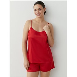 Omsa Пижама OmD 0210D GRAZIA  Пижама жен. (Майка на узких бретелях+шорты удлиненные однотон), PL