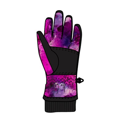 Перчатки текстильные для девочек