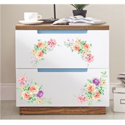 Наклейка виниловая ЦВЕТЫ