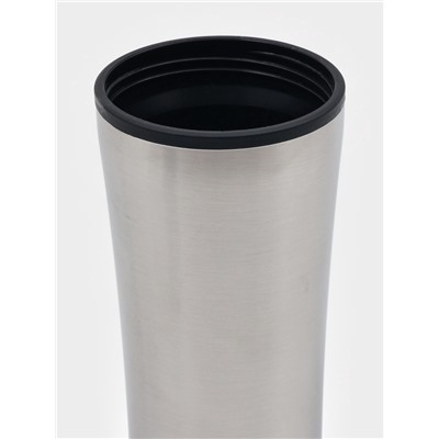 Термокружка Мастер К For you, 450 мл, 8×19 см сохраняет тепло 2 ч, нержавеющая сталь, серебристая