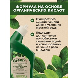 Многофункциональный гель для очищения туалета «Хвойный микс» Home Gnome Greenly