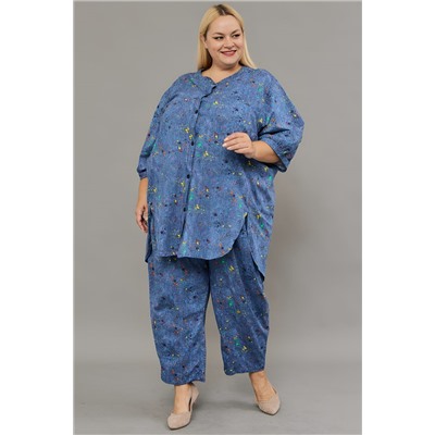 Костюм с брюками К-01 больших размеров НАТАЛИ, 1224907