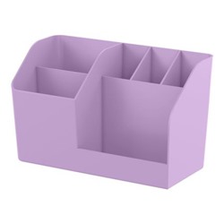 Подставка для письменных принадлежностей "Submarine" Manga фиолетовая 8,5х10х17,2 см 6 отделений 61605 ErichKrause