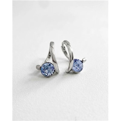 Серьги с кристаллами Swarovski