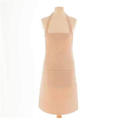 Фартук Этель «Классика» цвет бежевый 65×80 см, 100%пэ, велюр