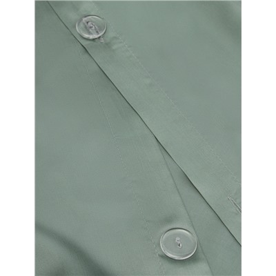 Пододеяльник 1.5-спальный SL Home, 150×220 см, оливковый, тенсель