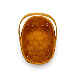 Корзина плетёная для хранения Locus, с ручкой, ива, коричневая, набор 3 шт.