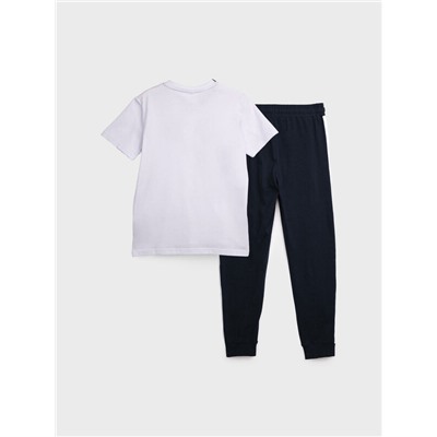 Комплект трикотажный для мальчиков: фуфайка (футболка), брюки