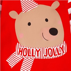 Комбинезон детский «Крошка Я. Мишка», рост 74-80 см, красный