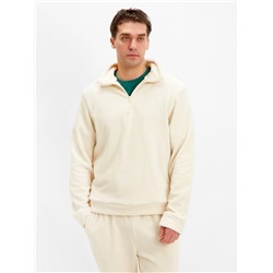 Джемпер флисовый мужской MINAKU: Fleece Soft, размер 44, бежевый