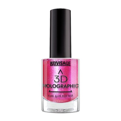 LUX visage Лак для ногтей Holographic №720 11г/6 розовый сапфир