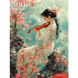 Пазлы 500 "Мелодия сакуры"
