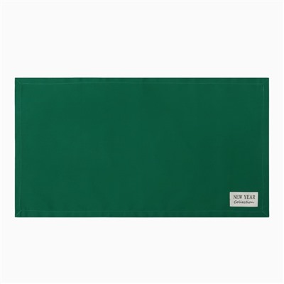 Полотенце новогоднее «Этель» New year collection 40×73 см, цвет зелёный, 100% хл, саржа 190 г/м²
