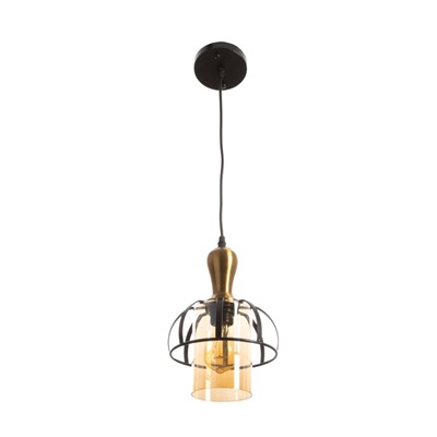 Светильник «Клауд» 1×40 Вт Е27 бронза/черный 19×19×25(125)см