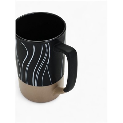 Кружка чайная керамическая «Абстракция», 500 мл, ручная работа