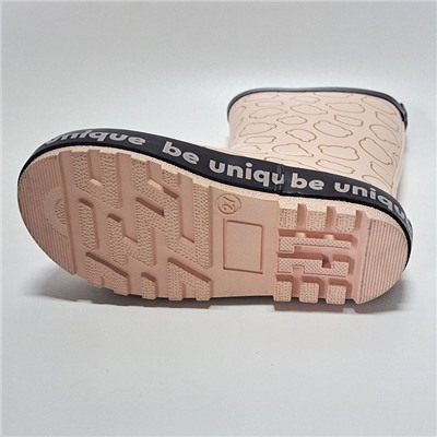 80-520A роз Сапоги резиновые для девочек (27-32)/12