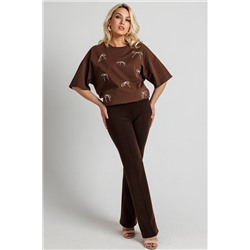 Брюки женские  222/02/Коричневый