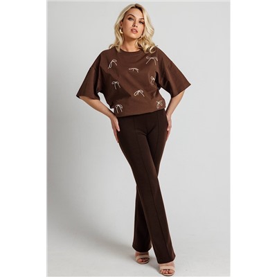 Брюки женские  222/02/Коричневый