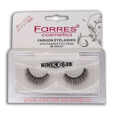 Farres Ресницы накладные эффект 3D M006-848