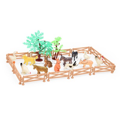 Набор животных "Ферма" (26 дет.) в пакете