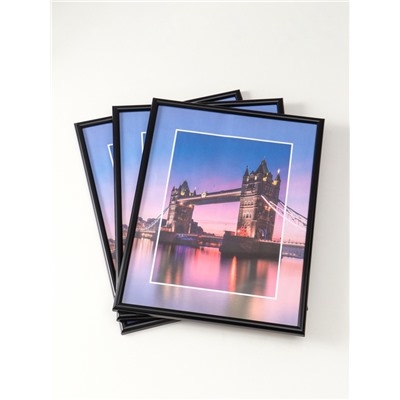 Набор фоторамок для фото 30×40 см Vivo, 3 шт., (пластиковый экран), чёрный