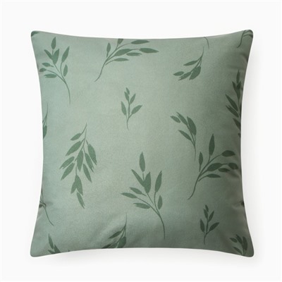 Наволочки декоративные набор 4 шт. «Этель. Цветение», 40×40 см, велюр