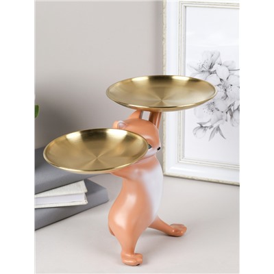 Статуэтка Кошка 25 см / XY603-3 /уп 8/коричневая