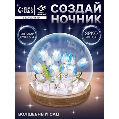 УЦЕНКА Ночник «Волшебный сад», колба сфера