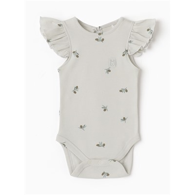 Боди с крылышками «Крошка Я» Olives, рост 80-86, молочное