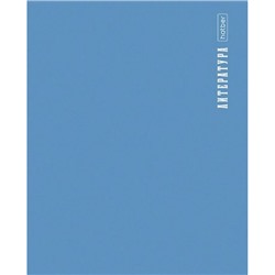 Тетрадь 48л с пластиковой обложкой "ПРО стиль" по литературе (085436) 31100 Хатбер