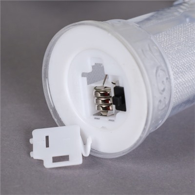 Свеча светодиодная 12х6 см / VFR-119 /уп 12/480/ прозрачная