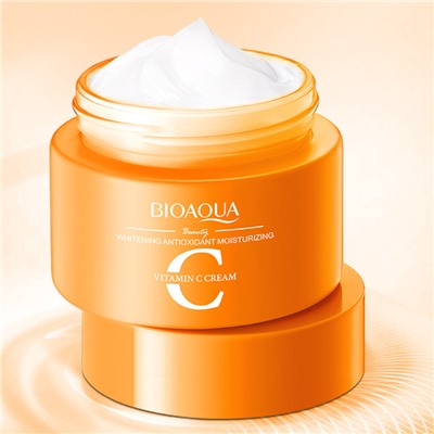 Крем для лица с витамином С и экстрактом цитрусов BIOAQUA, 60 гр.