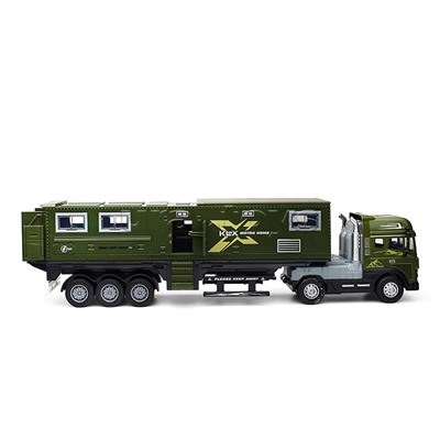 Машина "Фура Блок- контейнер" (свет,звук) в коробке