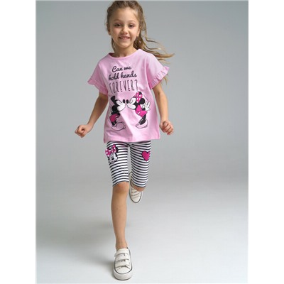 Фуфайка трикотажная для девочек (футболка)