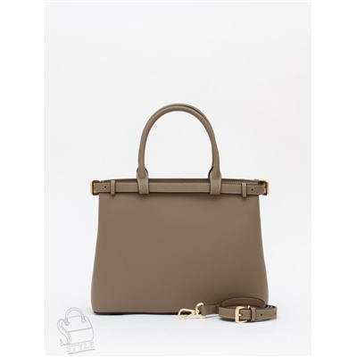 Сумка женская кожаная 3167PE gray  Polina&Eiterou