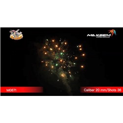 Фейерверк M0871 Лунное затмение / THE MOON ECLIPSE (0,8" х 36)