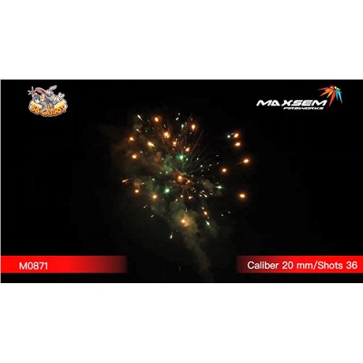 Фейерверк M0871 Лунное затмение / THE MOON ECLIPSE (0,8" х 36)