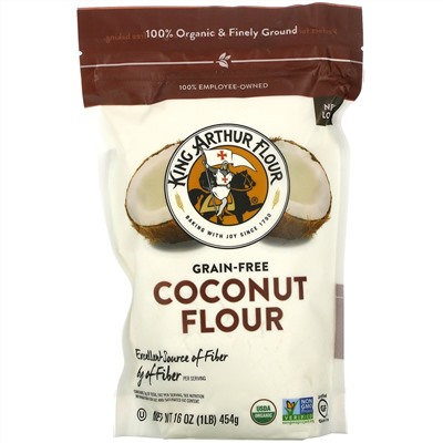 King Arthur Flour, Coconut Flour, Grain-Free, 16 oz (454 g)