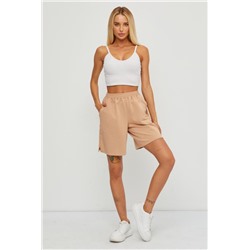 Шорты оверсайз женские UNXTYL (Бежевый)