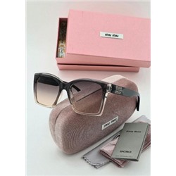 Набор женские солнцезащитные очки, коробка, чехол + салфетки #22880743
