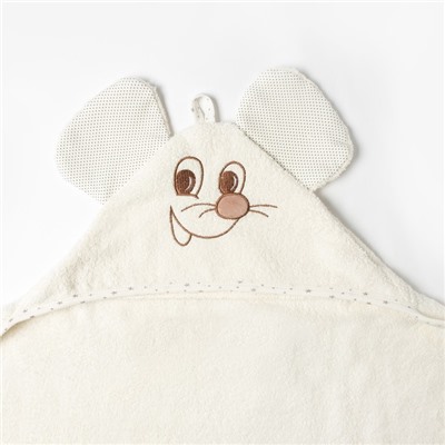 Полотенце - уголок, 125×65 см, бежевое